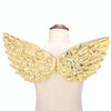 3 PCS Children Prom Dress Up Wings Elf Colorful Wings Party Costume Props(Deep Purple)