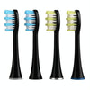4 PCS D903/D904 Replacement Brush Heads for Mornwel D01(Black)