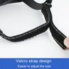 Pet Helmet for Dogs & Cats, M, Black & Yellow