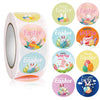 Easter Bunny Egg Cartoon Decoration Sticker, Size: 2.5cm / 1 Inch(HA033)