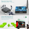 H618-TX68 Android 12.0 Allwinner H618 Quad Core Smart TV Box, Memory:4GB+32GB(AU Plug)