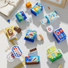 6086-8 Green Mood Childhood Memory Ice-Cream Series Micro-Particle Building Block Toys Birthday Gift