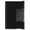 For Lenovo Yoga Pad Pro 13 inch YF K606F Custer Texture Horizontal Flip PU Leather Case with Holder(Black)