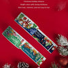 120pcs /Roll Christmas Self-adhesive Label Stickers Cartoon Printed Rectangular Sealing Sticker(K-147-R1)