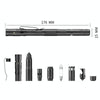 Tactical Self-Defence Pen with LED Light & Window Breaker