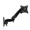 F150 Full Motion Monitor Wall Mount TV Wall Bracket with Adjustable Gas Spring Arm for 17-27 inch LED LCD Monitor