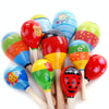 8 PCS Children Sand Hammer Orff Early Education Musical Instrument(Random Pattern Delivery)