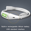Student Eye Protection Reading LED Neck Hanging Light USB Rechargeable Outdoor Night Running Portable LightSpecification Stepless Dimming(White)