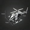 In-Car Odor-Removing Decorations Car-Mounted Helicopter-Shaped Aromatherapy Decoration Products Specification Silver/1 Aromatherapy Core