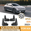 For KIA EV6 2023 4pcs/Set Car Auto Soft Plastic Splash Flaps Fender Guard