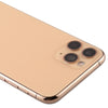iPhone 11 Pro Gold Back Cover Assembly w/Side Keys & Wireless Charging