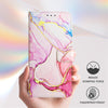 For Xiaomi Redmi K70 / K70 Pro PT003 Marble Pattern Flip Leather Phone Case(Rose Gold)