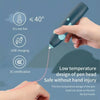 USB Charging Low-Temperature Wireless Graffiti Printing Pen Set Children DIY 3D Painting Pen(Light Blue)
