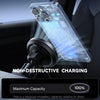 JOYROOM JR-ZS387 Cooling Fan Magnetic Car Wireless Charger Holder(Black)