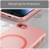 For iPhone SE 2022 / 2020 / 8 MagSafe Frosted Translucent TPU + PC Full Coverage Phone Case(Red)