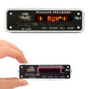 Car Color Screen 12V Audio MP3 Player Decoder Board FM Radio SD Card USB, with Bluetooth Function & Remote Control