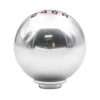 For Honda Series Metal Gear Head Car Modified Gear Stick Shift Knob, Style:6 Speed(Silver)
