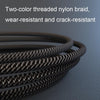ROMOSS PD 20W Type-C to 8 Pin Braided Wear-Resistant Charging Data Cable, Length: 1.8m(Black)