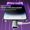 8 Pin to USB, USB-C / Type-C OTG Adapter(Black)