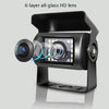 YB-CC-1 12/24V Car 7 Inch Display HD Night Vision Camera Monitoring System Truck Reverse Image, Specification: Camera+1024x600 Display