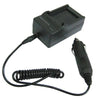 Digital Camera Battery Charger for OLYMPUS Li-10B/ Li-12B/ DBL10(Black)