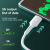WK WDC-136 USB to 8 Pin 3A Fast Charing Data Cable(Black)