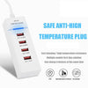 5V 4.1A 4 USB Ports Charger Adapter with Power Plug Cable, Cable Length: 1.5m, US Plug(Black)