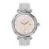CF32 1.27 inch Screen Lady Smart Watch, Silicone Band, Support Female Physiology Monitoring & 100+ Sports Modes(Silver)