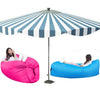 Outdoor Portable Lazy Water Inflatable Sofa Beach Grass Air Bed, Size: 200 x 70cm(Yellow)