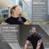 Anti-Saliva Splash Anti-Spitting Anti-Fog Face Shield Outdoor Cycling Clear Sunscreen Sunglasses