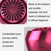 Mini Car Smart Aroma Diffuser Home Atomizing Diffuser(Black purple)