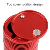 Universal Portable Car Metal Trash Rubbish Bin Ashtray(Red)