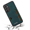 For Samsung Galaxy A54 5G Forwenw F5 Series Integrated Card Bag Phone Case(Green)