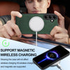 For Samsung Galaxy S24 FE 5G LC.IMEEKE Magsafe Phone Case(Green)