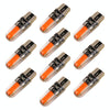 10 PCS T10 DC12V / 1W Car Clearance Light COB Lamp Beads (Red Light)