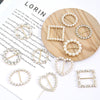 2pcs Silk Scarf Corner Clasp Ring Shirt Hem Cinching Fixed Clothing Accessories, Model: Silver Heart