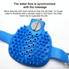 Pet Shower Nozzle with Massage - Blue - Dog & Cat