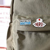 CZ0652-1 Medical Series Metal Badge Alphabetical Nurse Doctor Brooch Alloy Enamel Pins Corsage