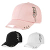 Personality Chain Hoop Baseball Cap(Pink)