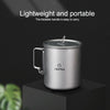 AOTU AT6652-1 Outdoor Portable Titanium Cup 750ml(Silver)