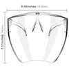 Anti-Saliva Splash Anti-Spitting Anti-Fog Face Shield Outdoor Cycling Clear Sunscreen Sunglasses