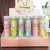 10pcs Disposable Portable Travel Tube Shape Boxed Confetti Soap Mini Soap Plate(Emoji Series)