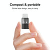 PULUZ 8 Pin to USB-C / Type-C OTG Adapter (Black)
