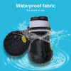 Waterproof Dog Boots, Size 7 (7x5.7cm), Black - Paw Protection
