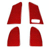 Car Window Lift Button A Decorative Sticker for Volvo V60 2010-2017, Right Drive (Red)