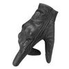 GHOST RACING GR-ST06 Breathable Touch Screen Motorcycle Riding Leather Gloves Anti-Fall Locomotive Gloves, Size: L(Black)