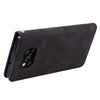 For Xiaomi Poco X3 NFC Frosted Business Magnetic Horizontal Flip PU Leather Case with Holder & Card Slot & Lanyard(Black)
