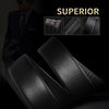 Dandali GD828 Litchi Texture Triangle Men Automatic Buckle Leather Belt Waistband, Length: 120cm