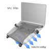 NORTH BAYOU NB FP-2 Notebook Tray Compatible VESA 100x100mm for 10 -17 inch Laptop Mount Holder