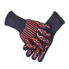 Silicone Cotton Microwave Kitchen Cooking Protective Gloves, High Temperature Resistance: 500 Degree C, Length: 32cm